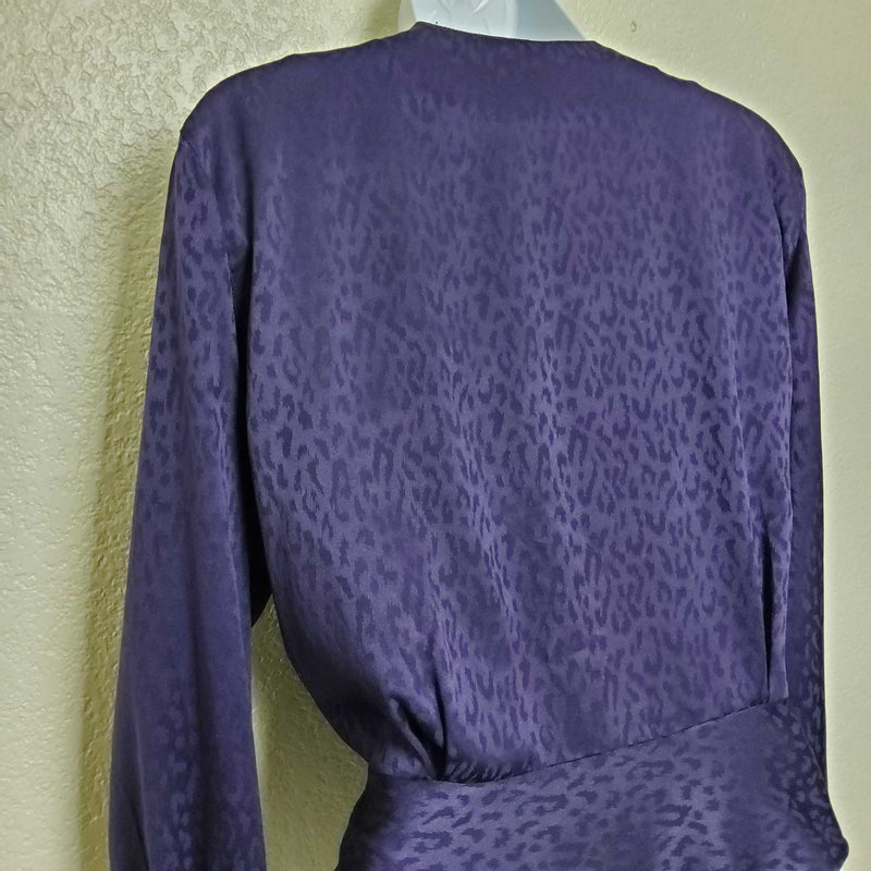 JH Collectibles Purple Long-Sleeve Wrap - Trinity Thrift