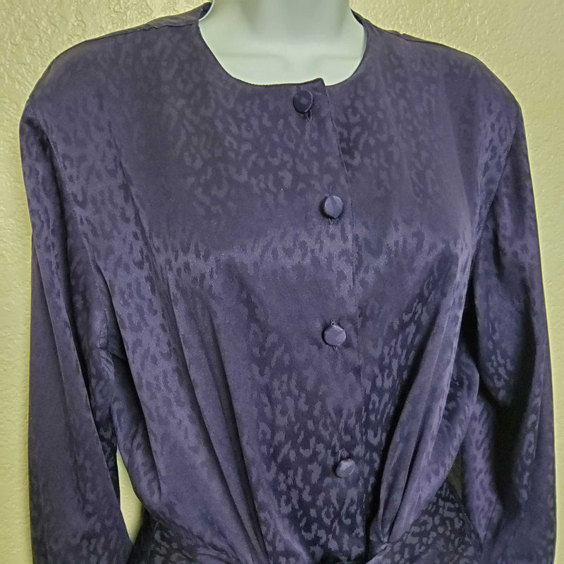 JH Collectibles Purple Long-Sleeve Wrap - Trinity Thrift