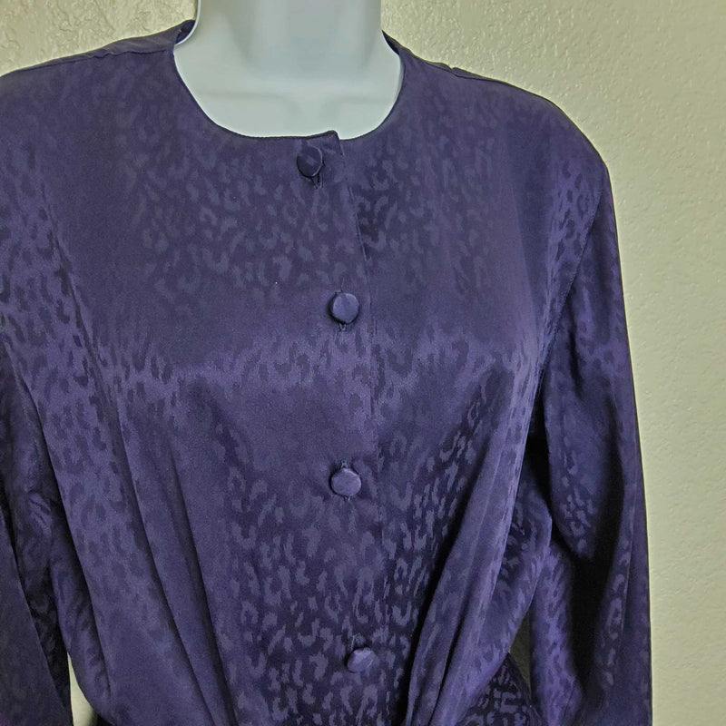 JH Collectibles Purple Long-Sleeve Wrap - Trinity Thrift