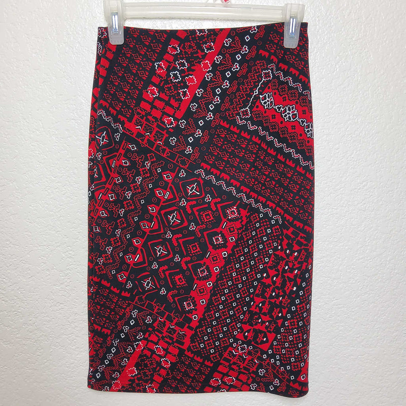 Jump USA Red & Black Skirt, Women's Small - Trinity Thrift