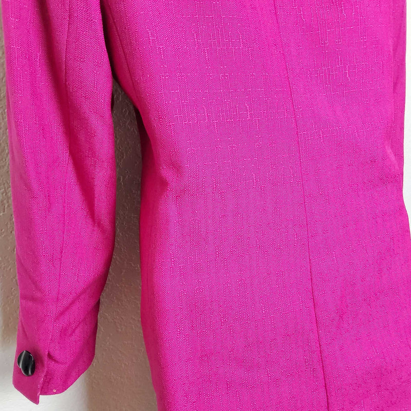 Kasper Hot Pink 2-Piece Skirt Suit, Women's Size 10