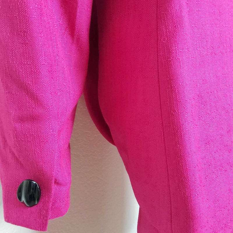 Kasper Hot Pink 2-Piece Skirt Suit, Women's Size 10