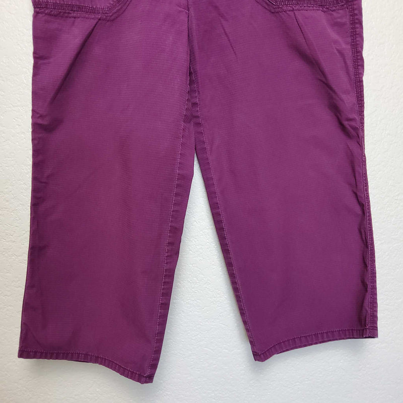 Liz & Co. Purple Cargo Shorts, Women's Size 10 - Trinity Thrift