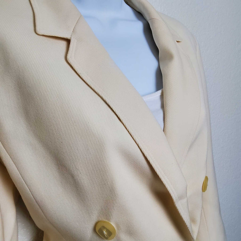 Liz Claiborne Cream Blazer, Women's Petite Size 6