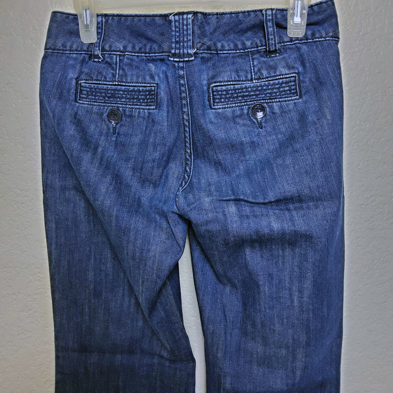 Mossimo Blue Wide Leg Jeans, Women's Size 2 - Trinity Thrift