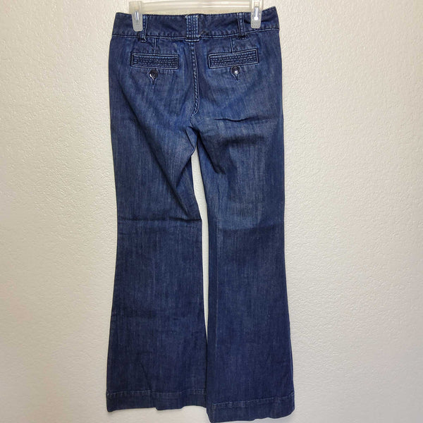 Mossimo Blue Wide Leg Jeans, Women's Size 2 - Trinity Thrift