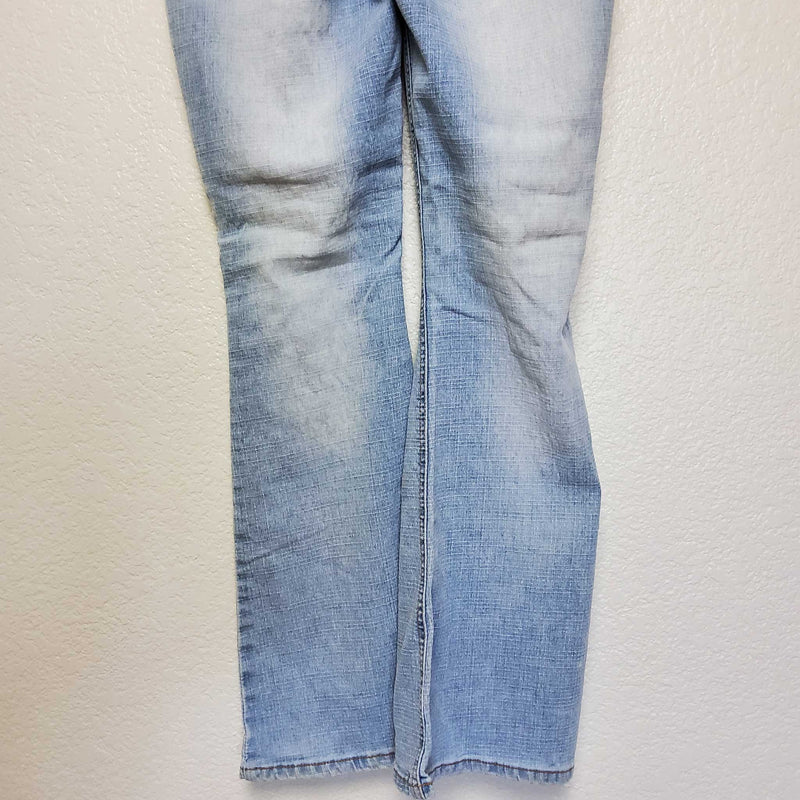 Mudd Blue Stonewash Jeans, Distressed - Trinity Thrift