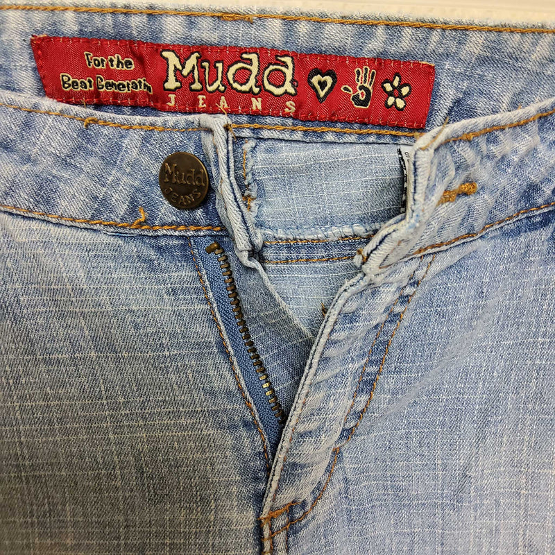 Mudd Blue Stonewash Jeans, Distressed - Trinity Thrift