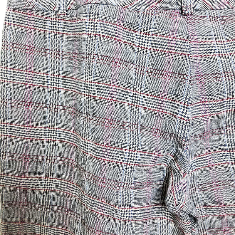 No Boundaries Grey Plaid Bermuda Shorts, Junior Girls Size 3 - Trinity Thrift