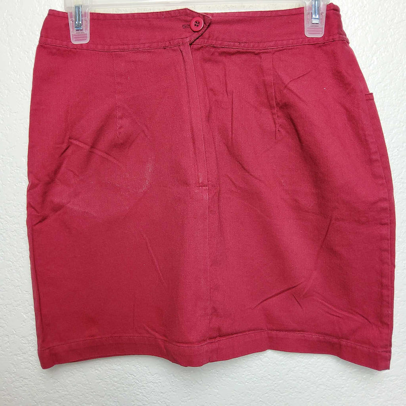 Old Navy Maroon Skirt with Pockets, Women's Size 6 - Trinity Thrift