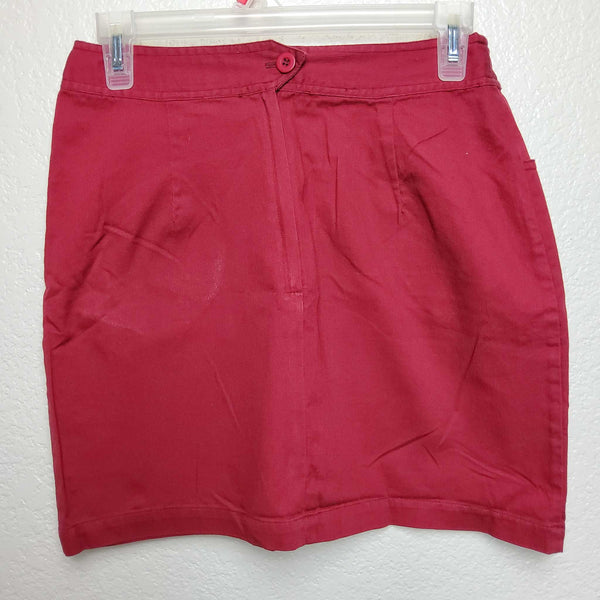 Old Navy Maroon Skirt with Pockets, Women's Size 6 - Trinity Thrift