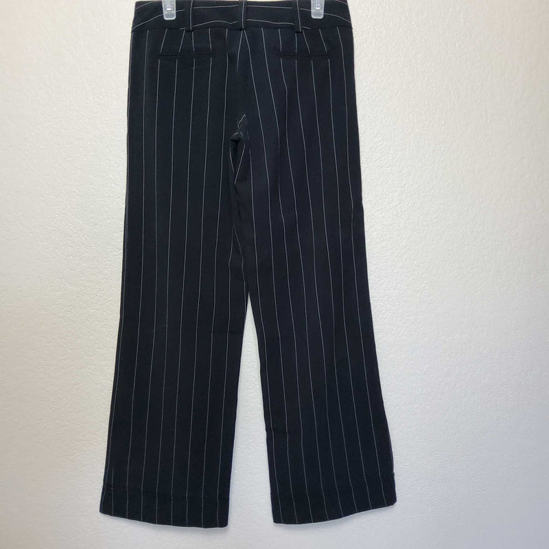 Speechless Black Pinstripe Pants, Women's Small - Trinity Thrift