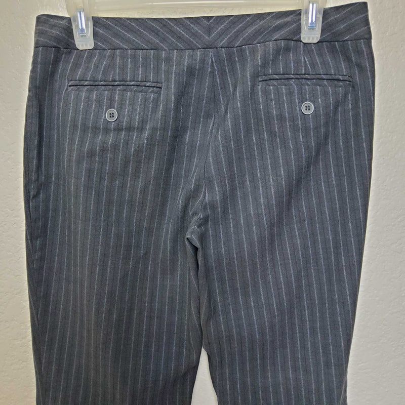 Star City bobbi Style Gray Pinstripe Pants, Women's Size 2 - Trinity Thrift