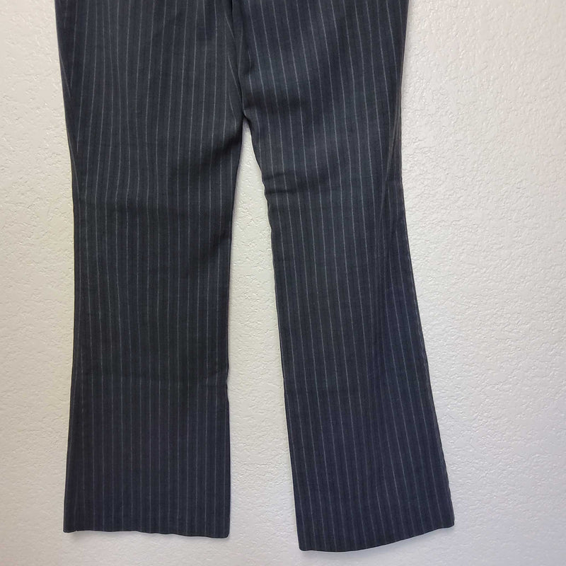 Star City bobbi Style Gray Pinstripe Pants, Women's Size 2 - Trinity Thrift