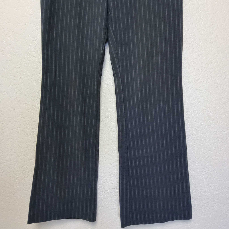 Star City bobbi Style Gray Pinstripe Pants, Women's Size 2 - Trinity Thrift