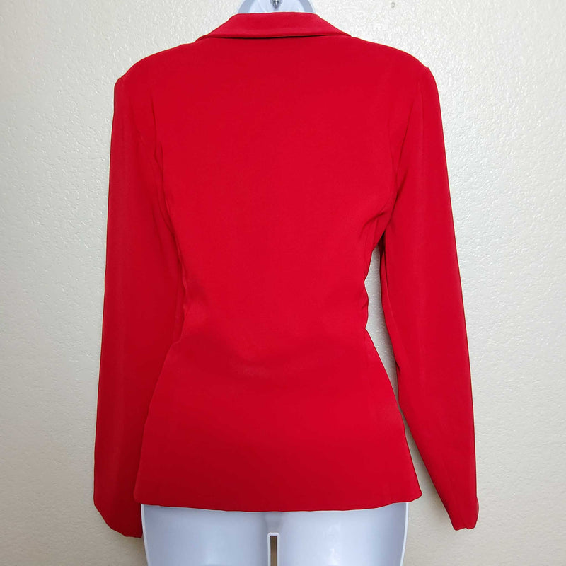 Steps Red Blazer, Women's Size Medium