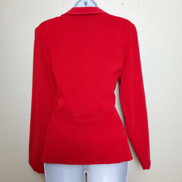 Steps Red Blazer, Women's Size Medium