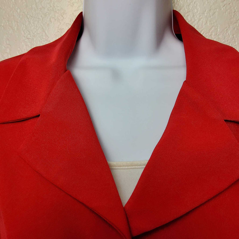 Steps Red Blazer, Women's Size Medium