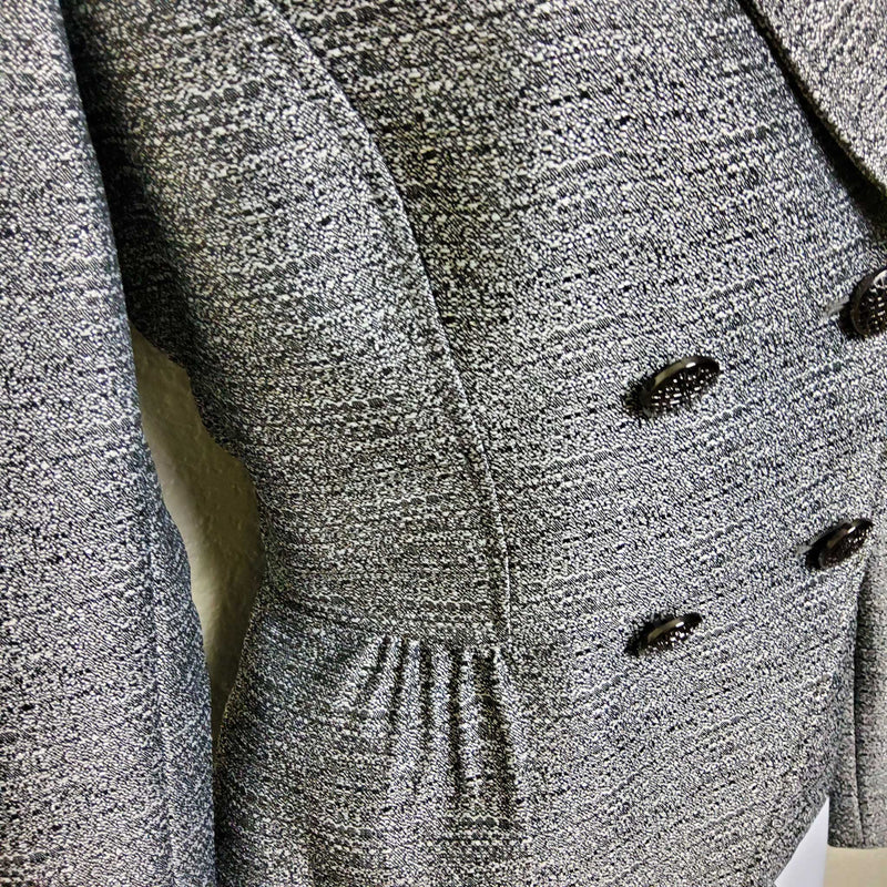 Tahari ASL Gray & Black Blazer, Women's Size 2 - Trinity Thrift