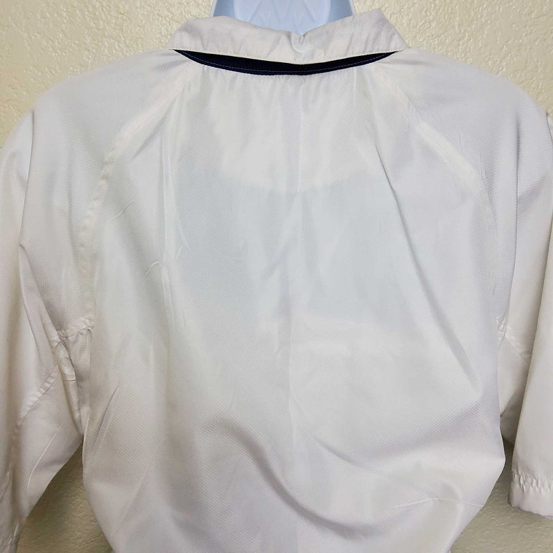 Vintage Kate Lord Performance White Half Zip U.S. Senior Open Windbreaker, Women's Medium - Trinity Thrift