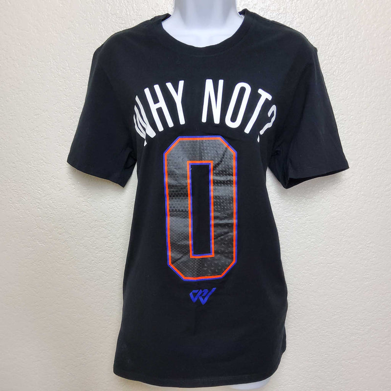 Vintage Russell Westbrook "0" Why Not Jersey Tee Shirt, Women's Medium - Trinity Thrift