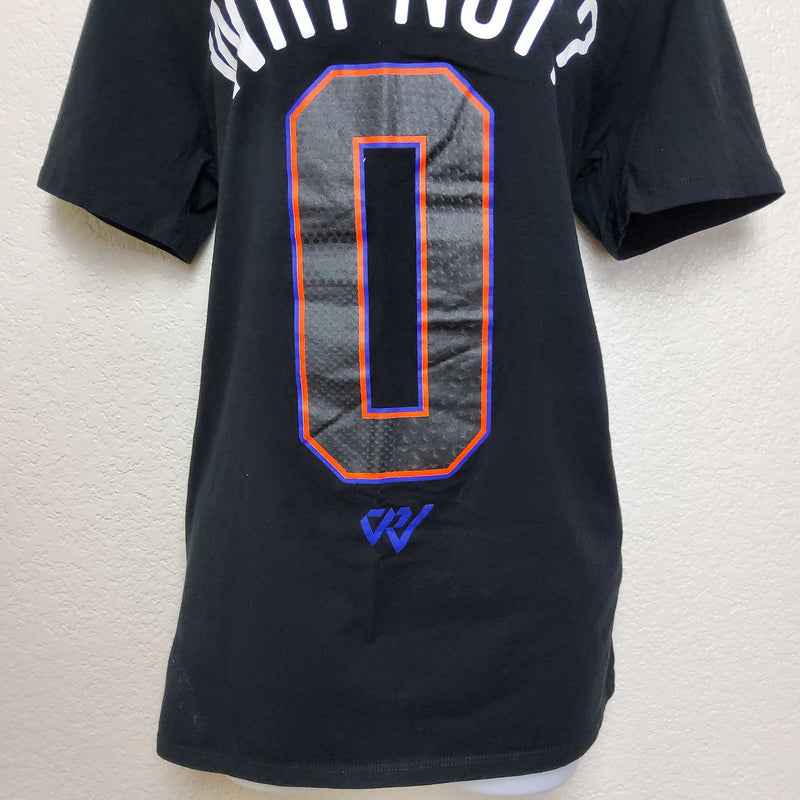 Vintage Russell Westbrook "0" Why Not Jersey Tee Shirt, Women's Medium - Trinity Thrift