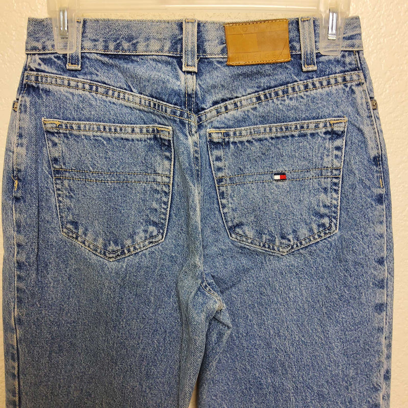 Vintage Tommy Hilfiger Blue Straight Leg Jeans, Women's Size 2 - Trinity Thrift