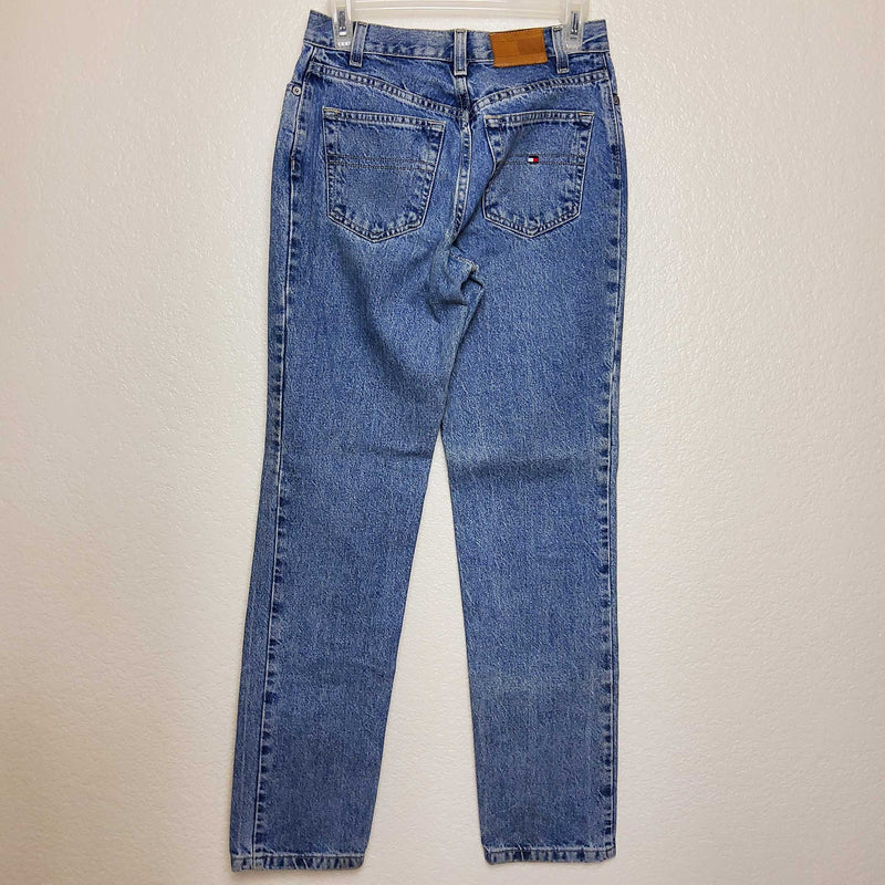 Vintage Tommy Hilfiger Blue Straight Leg Jeans, Women's Size 2 - Trinity Thrift