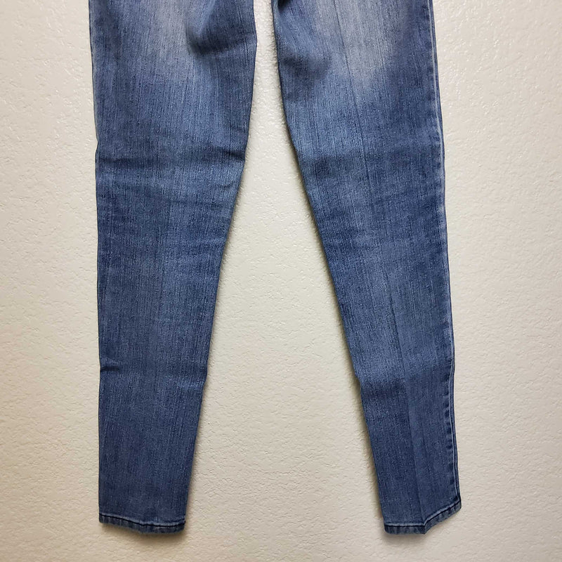 Wet Seal Blue Straight Leg Jeans, Women's Small - Trinity Thrift