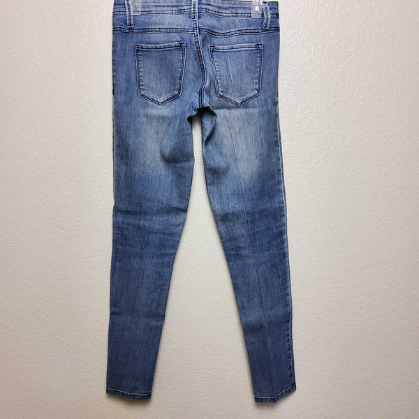 Wet Seal Blue Straight Leg Jeans, Women's Small - Trinity Thrift