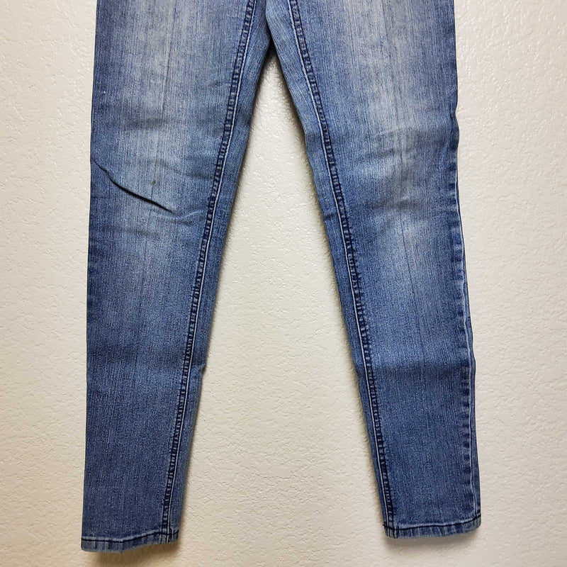 Wet Seal Blue Straight Leg Jeans, Women's Small - Trinity Thrift