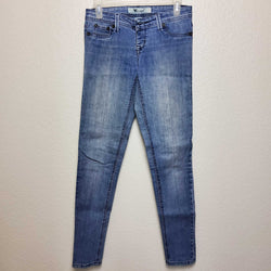 Wet Seal Blue Straight Leg Jeans, Women's Small - Trinity Thrift