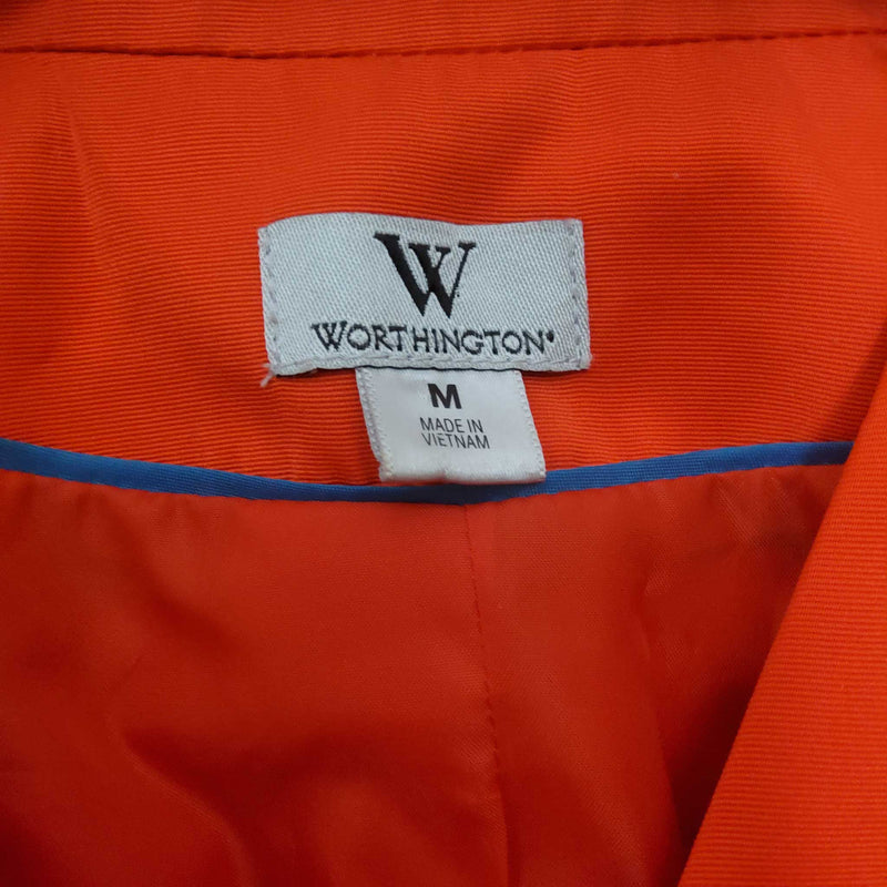 Worthington Orange Blazer, Women's Medium - Trinity Thrift