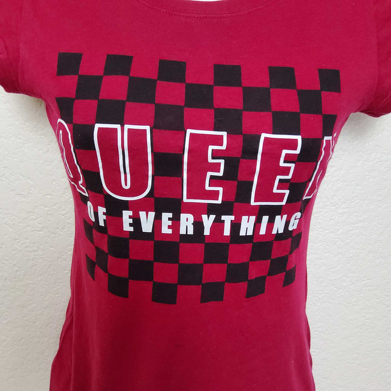 Wound Up Pink Queen of Everything Tee, Women's Extra Small - Trinity Thrift