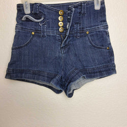 YouNique Blue High-Waisted Jean Shorts, Women's Size 7 - Trinity Thrift